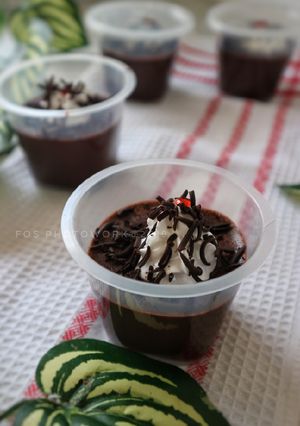 Foto resep Puding Blackforest
