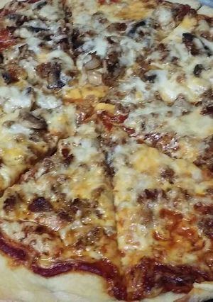 A picture of Homemade Pizza Dough.