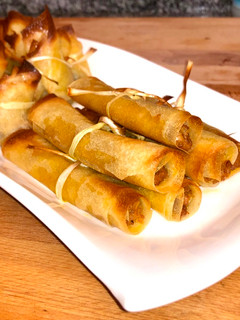 Una foto de Rollitos de morcilla