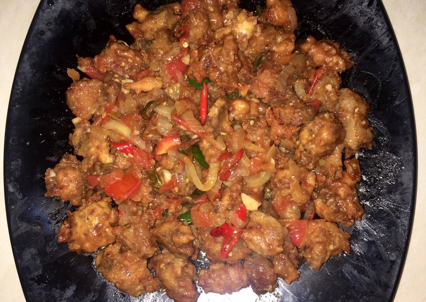 Babi asam manis