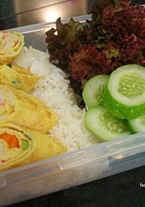 รูปของ ข้าวไข่ม้วน