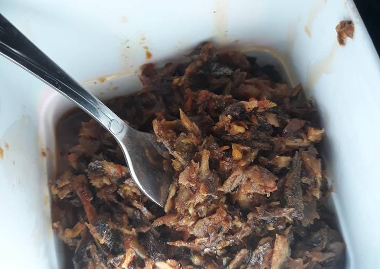 Cara Menyiapkan Sambal Tongkol Untuk Pemula!