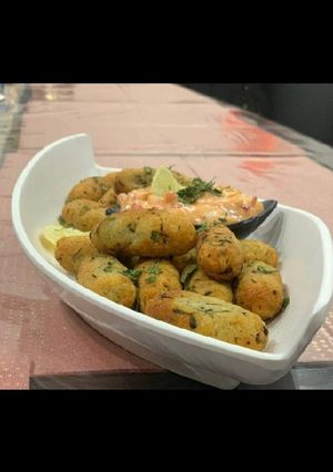 A picture of Mint Potato Cutlets.