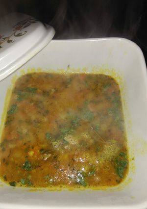 A picture of Dal tadka.