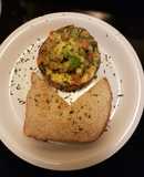 Muffin de huevos con espinacas