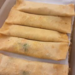A picture of Frozen chicken and vegetables rolls.