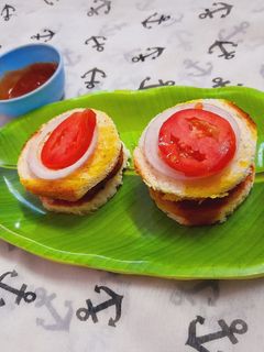 ब्रेड बर्गर(bread barger recipe in hindi) रेसिपी मुख्य फोटो