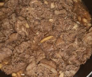 Siap Saji Daging slice teriyaki dan sawi putih wortel Paling Enak