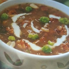 Chicken Broccoli Soup A picture of Chicken Broccoli Soup.