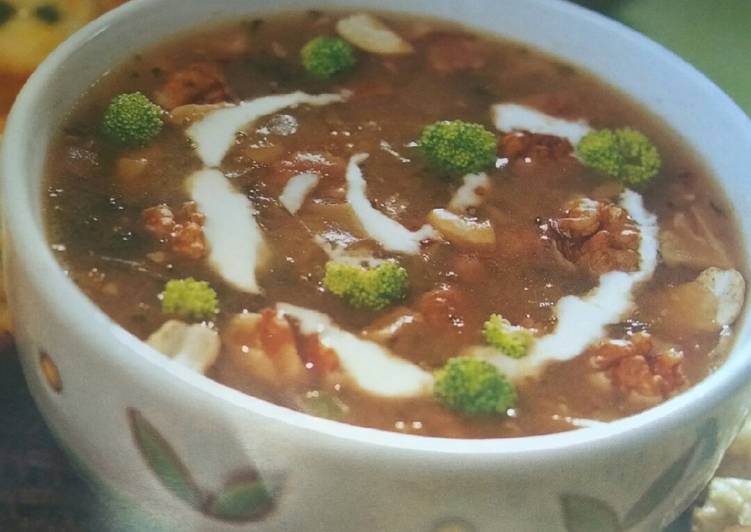 Recipe of Speedy Chicken Broccoli Soup