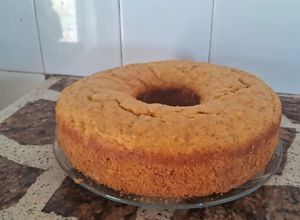 Una foto de Budín alto de mango🥭