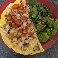 A picture of Farmers breakfast.