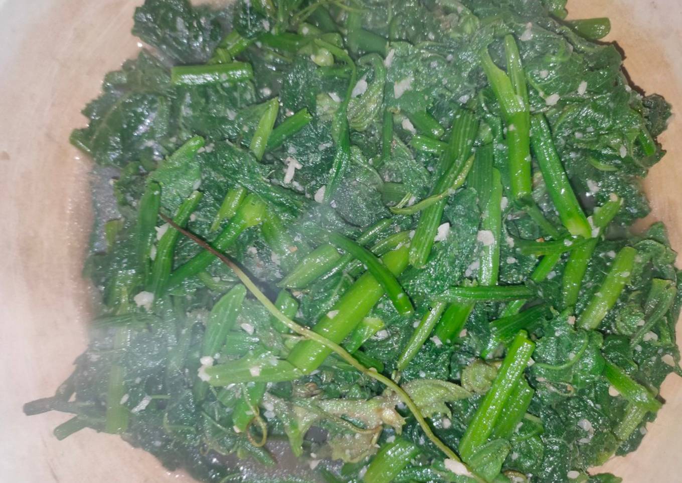 Tumis Pucuk Labu