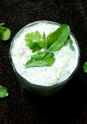 A picture of Masala chhas.