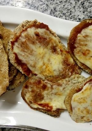Una foto de Milanesas de Berenjenas 🍆