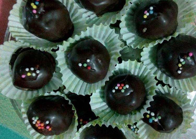 Truffle coklat sederhana