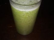 Una foto de jugo de pomelo
