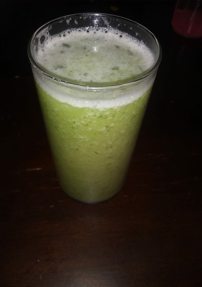 Una foto de Jugo verde para quemar grasa