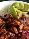 Bowl de pollo bbq