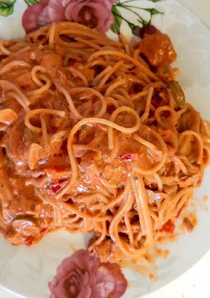 Φωτογραφία της συνταγής Mediterranean tuna pasta