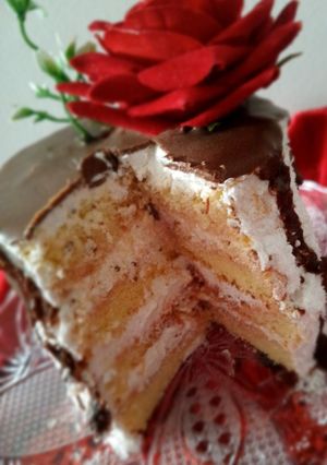 صورة لوصفة جينواز علبة الحليب (كيك إسفنجي) 🍰