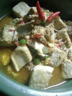 Foto resep Sup tahu poka pedas