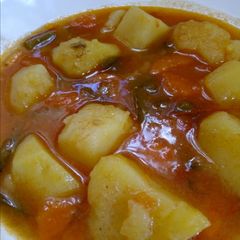 A picture of Potato stew.