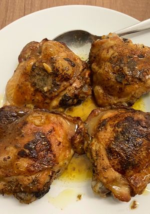 Foto di Sovracosce di pollo al forno