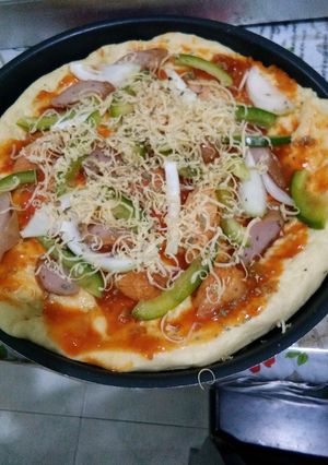 Foto resep Pizza ekonomis anti gagal