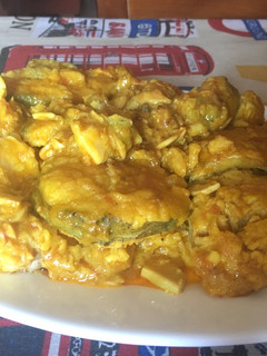 Una foto de Merluza en salsa marinera