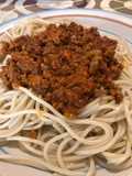 Spaghetti a la boloñesa