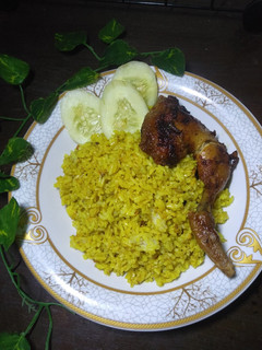Foto resep Nasi goreng rempah ayam kecap