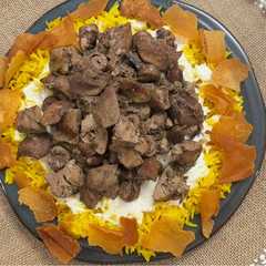 فتة بكبد الدجاج 🐥 🍚 👌-レシピのメイン写真