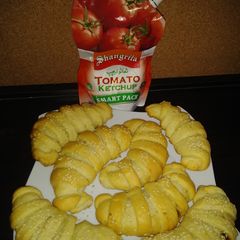 Mince Filled Pizza Bread A picture of Mince Filled Pizza Bread.