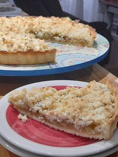 Una foto de Kuchen de Manzana