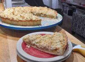 Una foto de Kuchen de Manzana