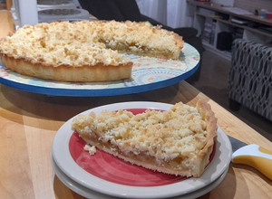 Una foto de Kuchen de Manzana