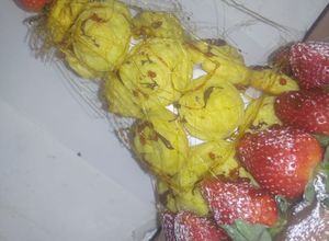 Una foto de Masa choux, pastel croquembouche