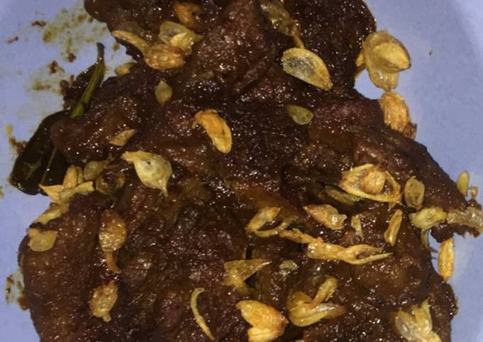 Rendang Daging Buatnya Mudah Bikin Nambah