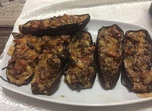 صورة لوصفة كراتان الباذنجان