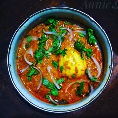 A picture of Egg Masala.