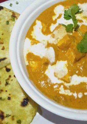 A picture of Shahi Paneer.