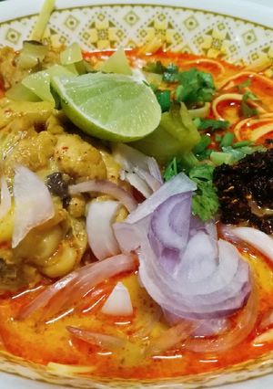 รูปของ ข้าวซอยไก่ #รักบ้านเกิด