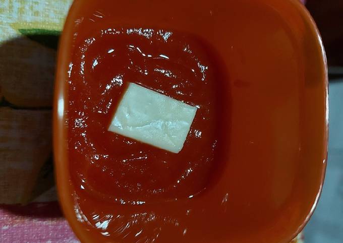 Mpasi Ray 6mo+: Snack: Pepaya + Keju