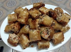 Hình của món Chả nem tôm thịt hương vị nhà làm.