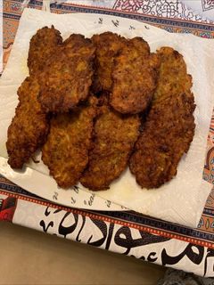 صورة لوصفة كباب عروق مقلي