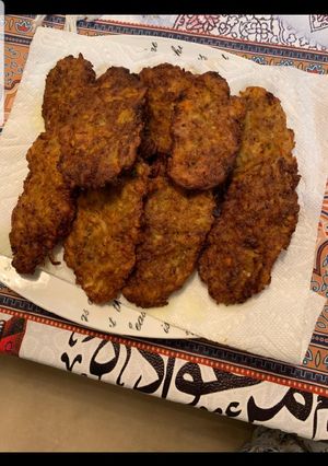 صورة لوصفة كباب عروق مقلي
