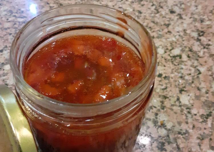 Simple Way to Prepare Quick Strawberry sauce