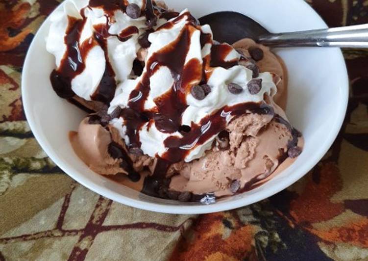 Recipe of Quick Homemade Ice cream without additives or preservatives
