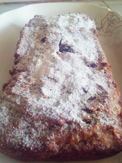 Una foto de Budín integral con frutos